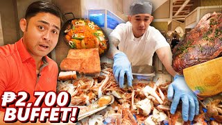 ₱99 vs ₱2700 Eat All You Can BUFFET in MANILA Hotel vs Eatery [upl. by Eissahc440]