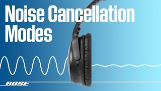 Bose QuietComfort 35 II – Noise Cancellation Modes [upl. by Ettellocin814]