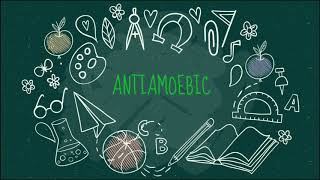 ANTIAMOEBIC  PHARMACOLOGY  Tissue and luminal Amoebicidal [upl. by Callista]