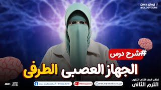 شرح درس الجهاز العصبى الطرفى كاملا 🧠  احياء تانيه ثانوى الترم الثانى 2024 ✅ [upl. by Acceber]