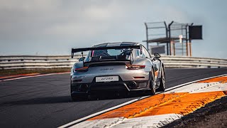 Lap record for road cars at Zandvoort with the Porsche 911 GT2 RS with the Manthey Performance Kit [upl. by Nicholl]