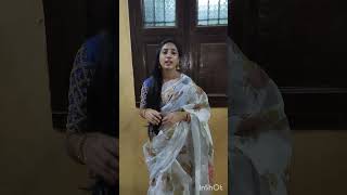 anushasvlog 1million minivlog business saree sarees clothing [upl. by Nodnart]