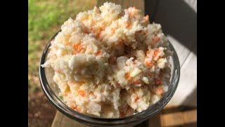 COLE SLAW homemade that tastes like KFC [upl. by Roberts]