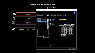 Gestionnaire de budget entrez vos dépenses et revenus [upl. by Harv727]