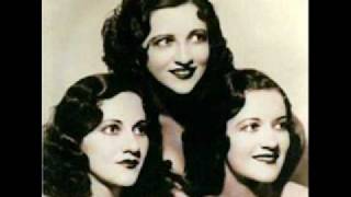 Boswell Sisters  Roll On Mississippi Roll On 1931 [upl. by Barber]