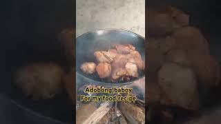 FOOD RECIPES ADOBONG BABOY [upl. by Ecinuahs805]