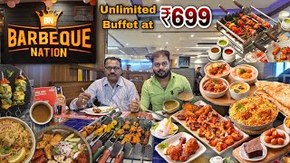 Barbeque Nation Unlimited Buffet in just ₹599 Offer  Unlimited Buffet Barbeque Nation  Unlimited [upl. by Nevart]