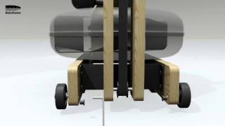 WaterRower assembly instructions 3D [upl. by Jerol799]