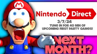 Are We Getting a General Nintendo Direct Coming in March [upl. by Lawrence]