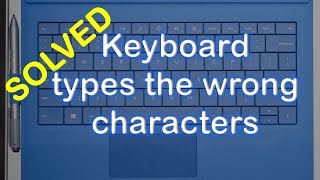 How to Solve keyboard typing wrong characters  windows [upl. by Mireille]