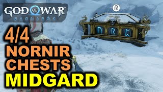 Midgard All Nornir Chests Location amp Puzzle Solution  God of War Ragnarok [upl. by Dysart]