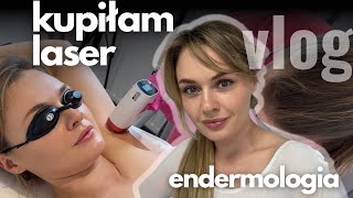 vlog KUPIŁAM LASER DO DEPILACJI😍 ENDERMOLOGIA🧖‍♀️ OLEJOVE 🧡 BIEGANIE🏃‍♀️ [upl. by Eizzil]