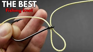 The Easiest and Strongest Fishing Knot Ever  Best for Hook With 500 Guarantee [upl. by O'Doneven]