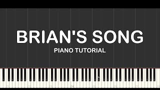 Brians song piano tutorial [upl. by Eniger50]