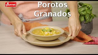 Receta Porotos granados  Gourmet [upl. by Kitti430]