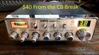 Uniden Grant XL 40 Channel AMSSB CB Radio from the Low Country CB Break [upl. by Dranreb]