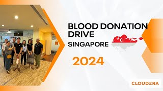 Blood Donation Drive Singapore [upl. by Renny585]