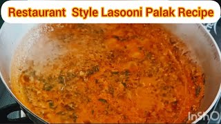 I Tried The Lasooni Palak From My Favorite Dhaba [upl. by Rebeka]