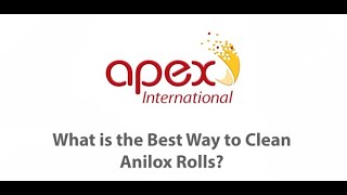 What Is the Best Way to Clean Anilox Rolls [upl. by Longan]