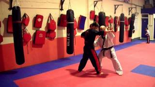 one step takedowns TAGB Tae KwonDo [upl. by Hsac268]