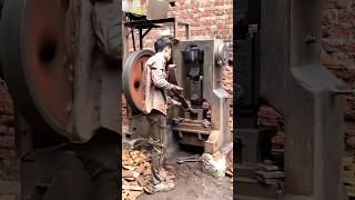 Rusted leaf springs to blades blades manufacturing shorts [upl. by Drusie]