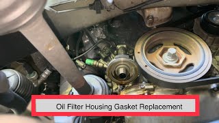 Replacing Oil Filter Housing Gasket on 20102013 Acura ZDX MDX  Fixing Small Oil Leak DIY Tutorial [upl. by Aneehsor765]