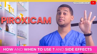 Piroxicam How to Use It amp 3 Common Side Effects [upl. by Akirej]