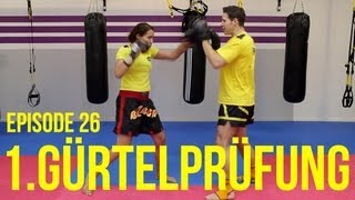 Kickbox Training 26  Erster Gürtel  Prüfungsvorbereitung  Kickboxen  Boxen lernen  Köln [upl. by Faubion]