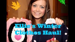 Ellies Winter Clothing Haul  Next amp Debenhams [upl. by Bedad]