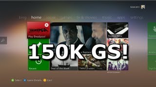 My gamercard at 150000 Gamerscore [upl. by Kristopher694]