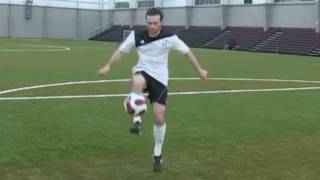 How To Transfer A Soccer Ball With Your Left And Right Foot And Stall [upl. by Etteve442]