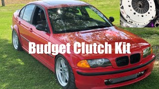 800HP TURBO E46 BMW BUILD Lets talk about clutch kits [upl. by Hterrag722]