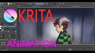 krita demo reel animation [upl. by Aicak]