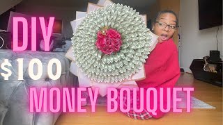 How to make a Money Bouquet  Beginner Freindly  Very Detailed [upl. by Dnomhcir]