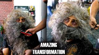 EXTREME  😲 The INCREDIBLE Transformation of a HOMELESS Man  Homeless Awareness [upl. by Tsnre530]