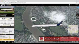 Flightradar24  Watch airplanes landing live [upl. by Yelnet831]