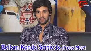 Bellamkonda Srinivas about his upcoming Projects [upl. by Gibun862]