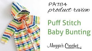 Puff Stitch Baby Bunting Product Review PA784 [upl. by Yarak]