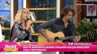 Gülçin Ergül  Ağlat Beni  Renkli Sayfalar Canlı Performans [upl. by Ajoop422]