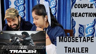 Moosetape 2021Official Trailer Sidhu Moose Wala  The Kidd  Sukh Sanghera  Couple Reaction Video [upl. by Assenat638]