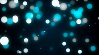 HD 720 Blue Particles Motion Background [upl. by Colner]