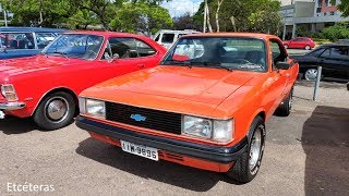 GM Opala Comodoro cor laranja ano 1983 Hot Rod Porto Alegre 041118 [upl. by Harty]