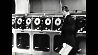 Classic Commercials RemingtonRand UNIVAC Computer 1956 future weather forecasting cc [upl. by Eatnwahs401]