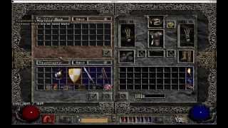 Trading in Diablo2 Gameplay [upl. by Lipsey122]