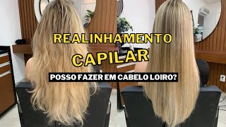 REALINHAMENTO CAPILAR EM CABELO COM QUÍMICA PASSO A PASSO PARA NÃO ERRAR [upl. by Janaye812]