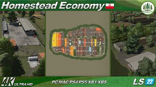 LS22  Karte  Homestead Economy  4K [upl. by Tesil224]