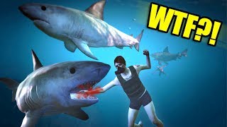 ATTACKING PEOPLE AS A SHARK ONLINE  GTA 5 THUG LIFE 276 [upl. by Llehsyt357]