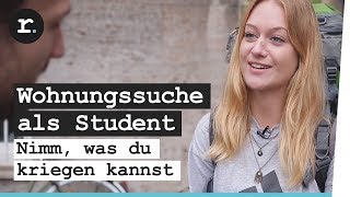 Keine WGZimmer für Studenten  Wohnungssuche zu Semesterbeginn  reporter [upl. by Ataynik]