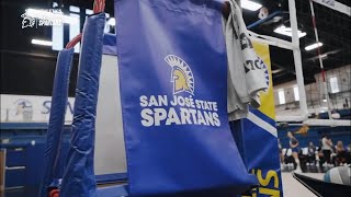 2 schools forfeit games against SJSU volleyball amid lawsuit over players gender [upl. by Enetsirk]