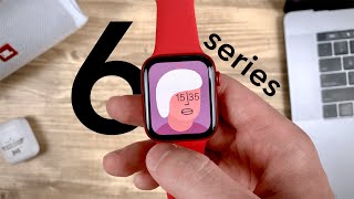 Apple Watch 6 распаковка обзор новые функции и цвета от Apple [upl. by Cristobal]